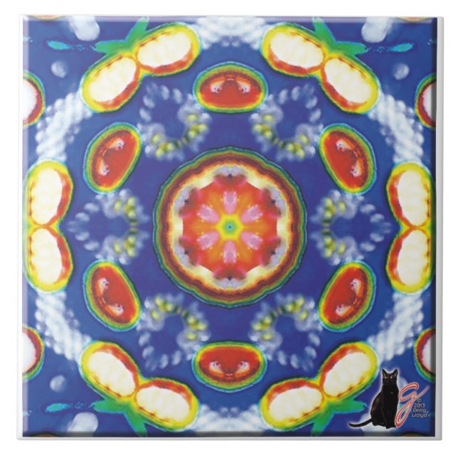 FruityTooty Kaleidoscope Tile (Front)