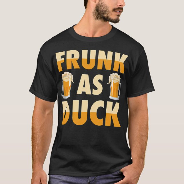 Frunk as duck labrador print pets  T-Shirt (Front)