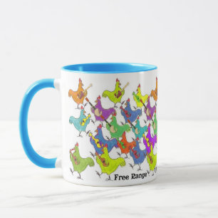 FRUSOP Mug with Colour on Handle and Rim