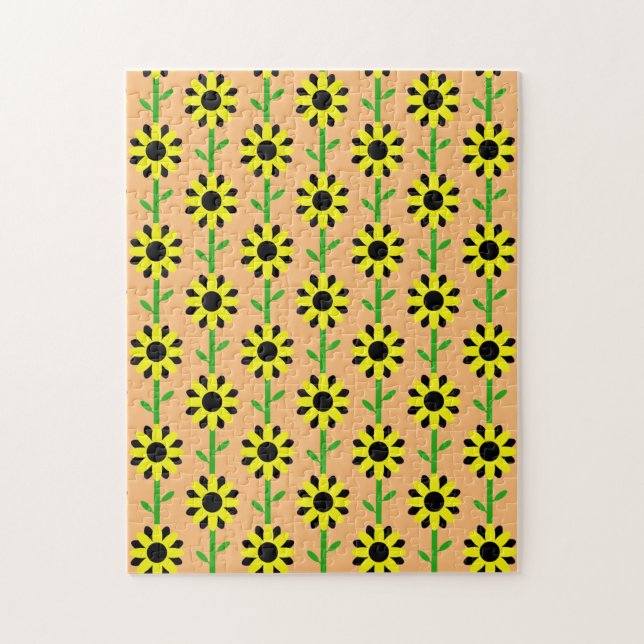 Frustrating Flower Pattern Jigsaw Puzzle (Vertical)