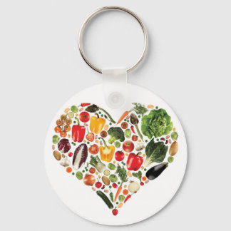 Fruta del verdor del nutricionista del llavero key ring