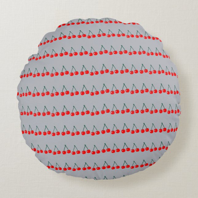 frutas vermelhas pequenas round cushion (Front)