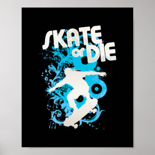 Frutiger Metro Skate  Poster