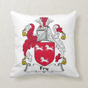 Fry Family Crest Cushion