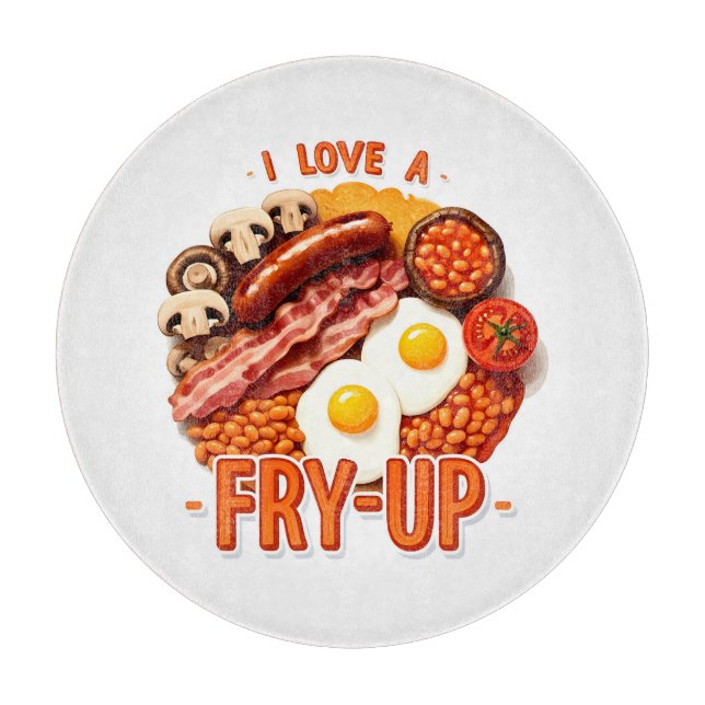 Fry-up Cutting Board (Front)