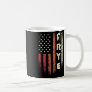 Frye Surname Funny Retro Vintage Birthday American Coffee Mug