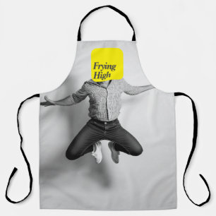 Frying High   Funny  Dad Joke Apron