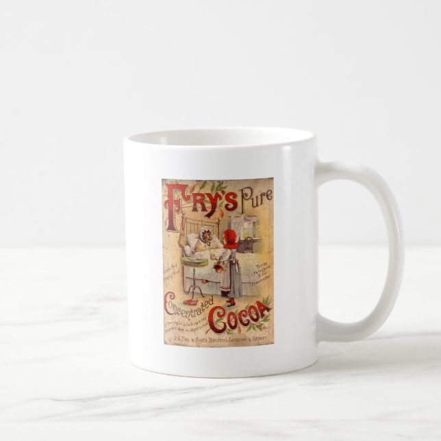 Frys Coco Vintage Advert Coffee Mug (Right)