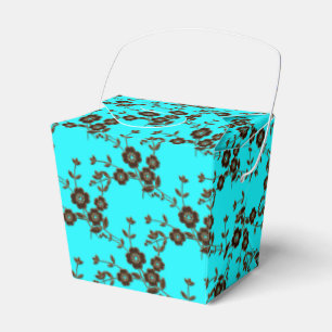 FS Style 1-Robins Egg-Brown-FAVOR BOXES, take out Favour Box