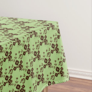 FS Style 1-Spring Green-Brown-52x70 TABLECLOTH