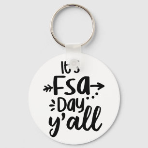Fsa Day Yall Cute Test Day For Students Teachers  Key Ring