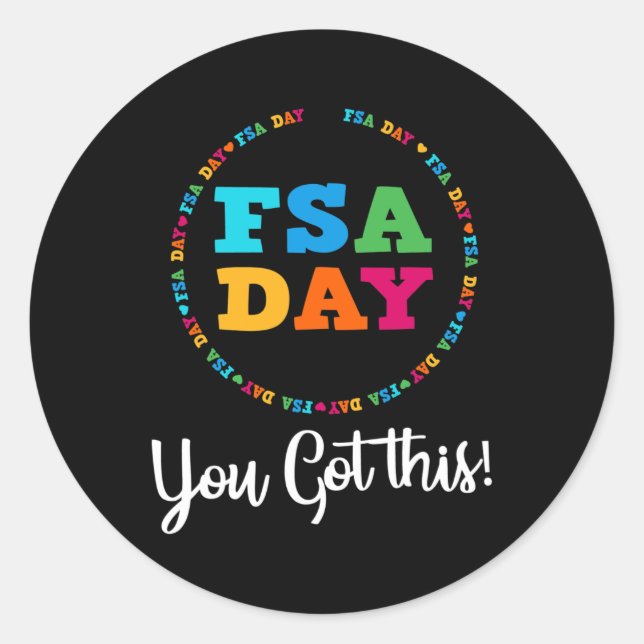 Fsa Test Day Mode On Teacher Testing Ideas School  Classic Round Sticker (Front)