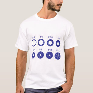 fstops - blue T-Shirt