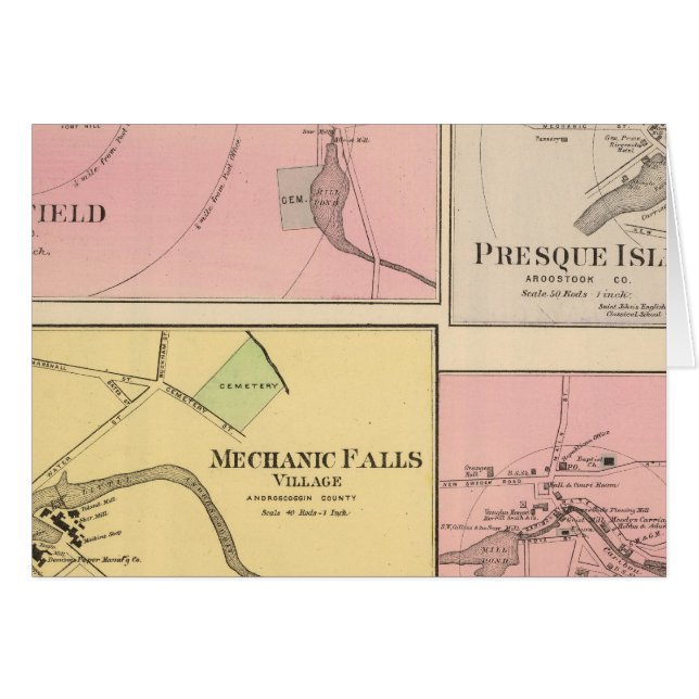 Ft Fairfield, Presque Isle, Caribou (Front Horizontal)
