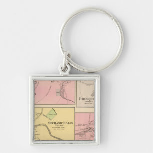 Ft Fairfield, Presque Isle, Caribou Key Ring
