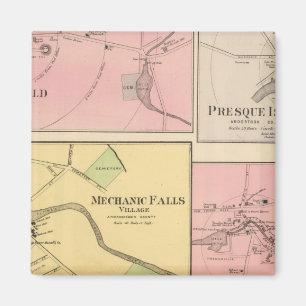 Ft Fairfield, Presque Isle, Caribou Magnet
