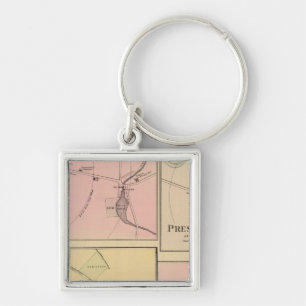 Ft Fairfield, Presque Isle, Caribou Map Key Ring