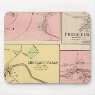 Ft Fairfield, Presque Isle, Caribou Mouse Pad