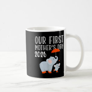 Ft Mothers Day 2026 Elephant Funny Mummy New Mum Coffee Mug
