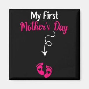 Ft Mothers Day Pregnancy Announcement New Mum to Magnet