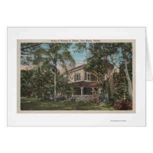 Ft. Myers, Florida - View of Thomas Edison House
