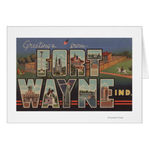 Ft. Wayne, Indiana - Large Letter Scenes 3