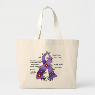 FTD/ALS Find a Cure Tote Bag