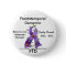 FTD, Frontotemporal Dementia Purple Ribbon Pin