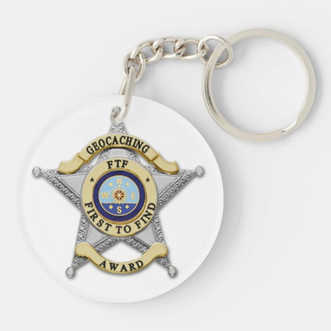 FTF - First to Find - 1st to Find Key Ring (Back)