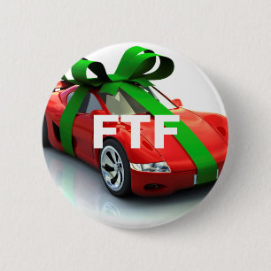 FTF First to Find Car Geocaching Swag Pin