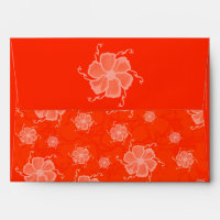 FTF Monochrome Envelope in Orange