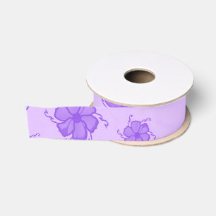 FTF Monochrome Grosgrain Ribbon in Purple