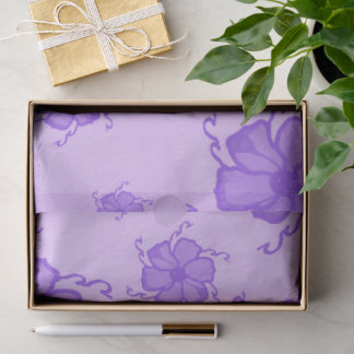 FTF Monochrome Tissue Paper in Purple