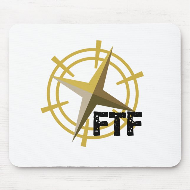 FTF with compass Mouse Pad (Front)