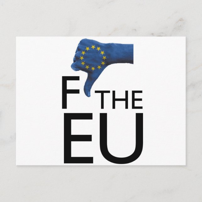 FtheEU Postcard (Front)