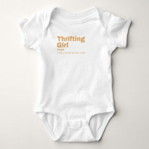 fting Girl - Thrifting Baby Bodysuit