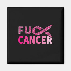 Fu Cancer Fighter Pink Ribbon Breast Cancer Awaren Magnet