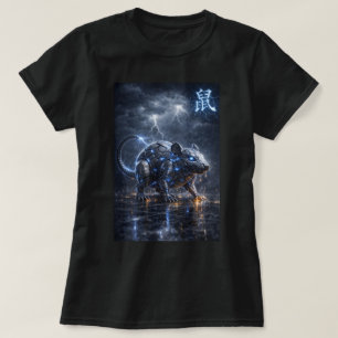 Fu Chinese Zodiac Year of the Rat 0046479 T-Shirt