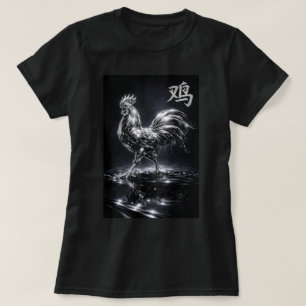 Fu Chinese Zodiac Year of the Rooster 0046427 T-Shirt