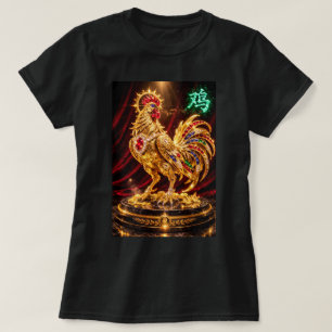 Fu Chinese Zodiac Year of the Rooster 0046502 T-Shirt