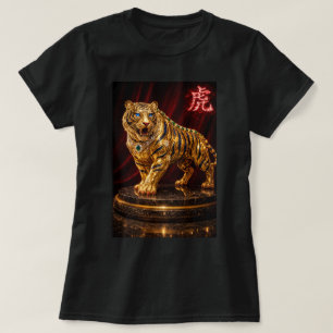 Fu Chinese Zodiac Year of the Tiger 0046495 T-Shirt