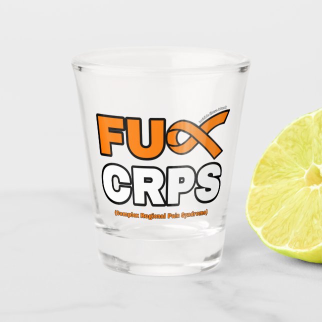 FU CRPS SHOT GLASS (Front)