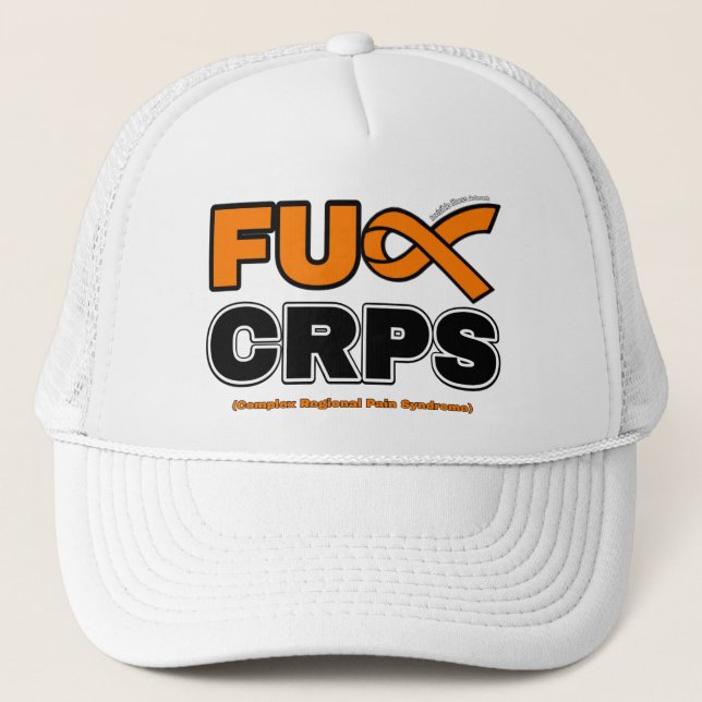 FU CRPS TRUCKER HAT (Front)