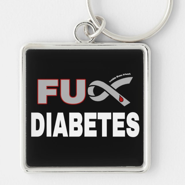 FU Diabetes Key Ring (Front)