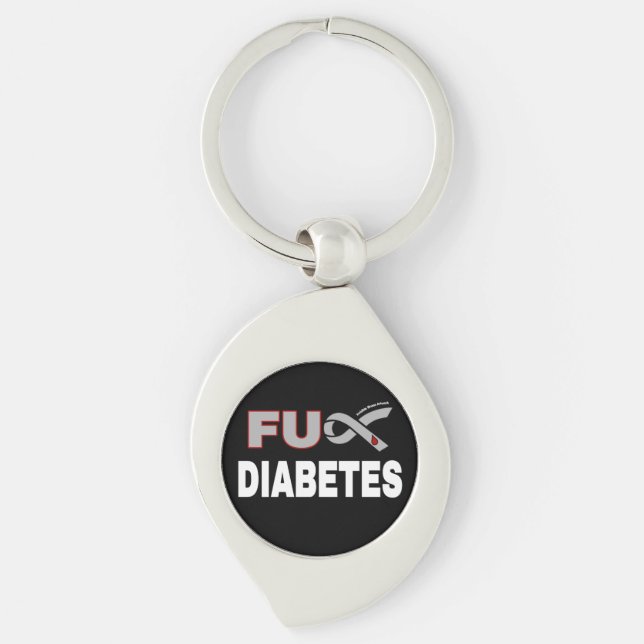 FU Diabetes Key Ring (Front)
