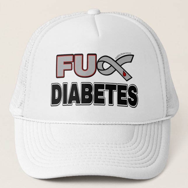 FU Diabetes Trucker Hat (Front)
