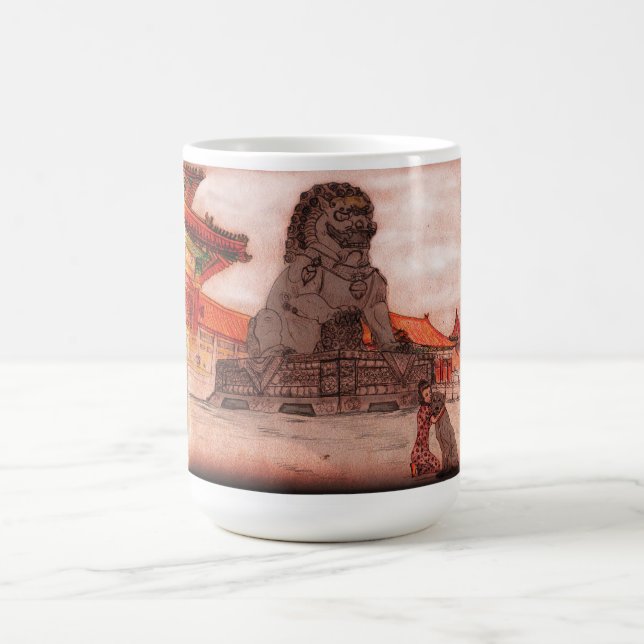Fu Dog Coffee Mug (Center)