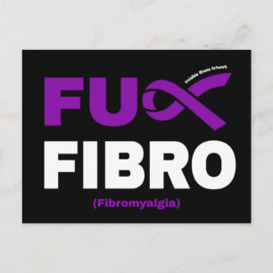 FU FIBRO POSTCARD
