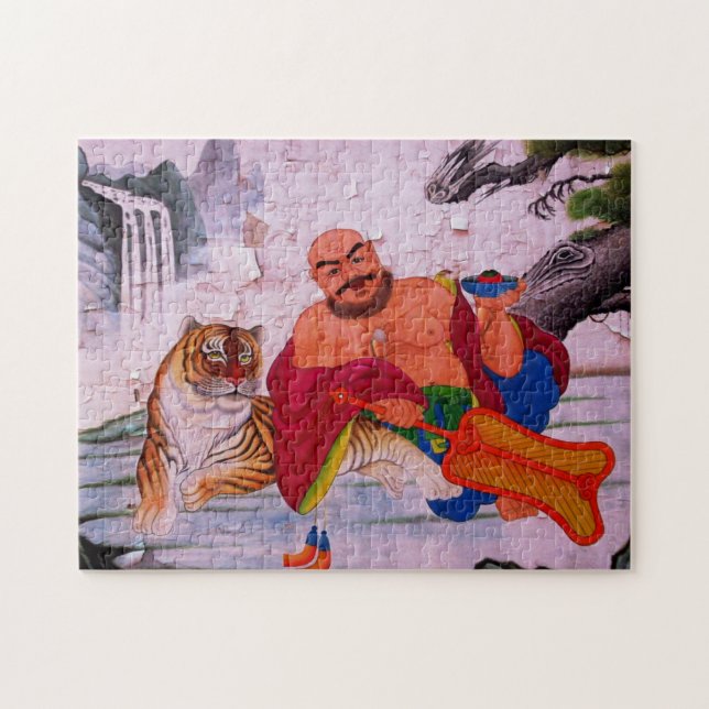 Fu Hu Luohan Puzzle (Horizontal)