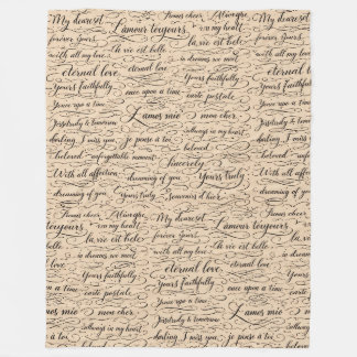 Fu Luck and Happiness 0046227 Fleece Blanket